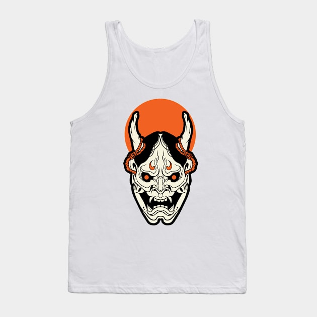 oni Tank Top by nehemialeo